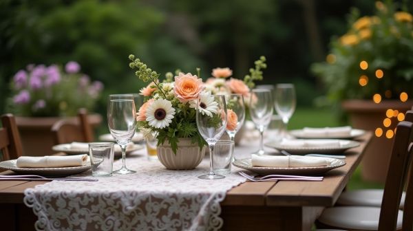 Apportez élégance et charme avec un chemin de table