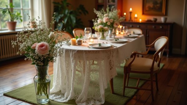 Apportez élégance et charme avec un chemin de table