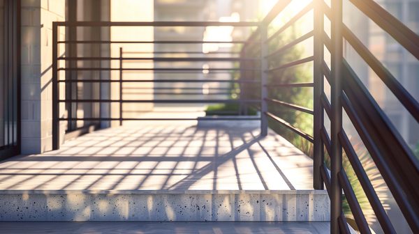 Customisez votre espace: fabrication rampe balcon escalier